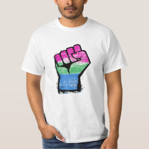 Camiseta Puño de protesta polissexual