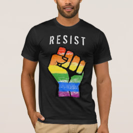 Camiseta Puño de resistencia LGBT