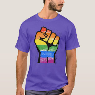 Camiseta Puño de resistencia LGBT
