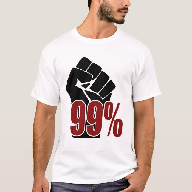 Camiseta Puño del 99 por ciento (Anverso)
