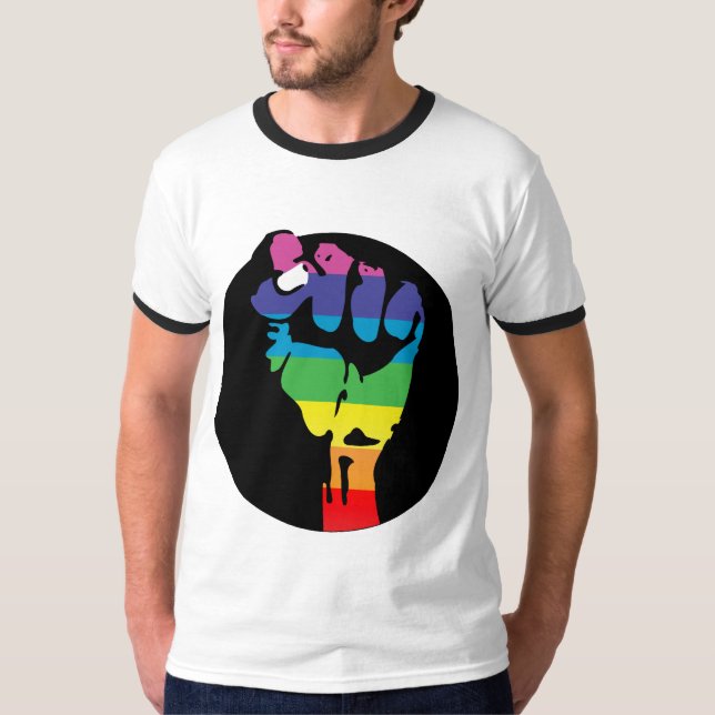 Camiseta puño del orgullo (Anverso)