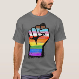 Camiseta Puño del Orgullo del Progreso Inclusivo