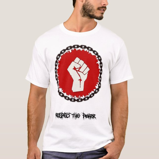 Camiseta puño del poder (Anverso)