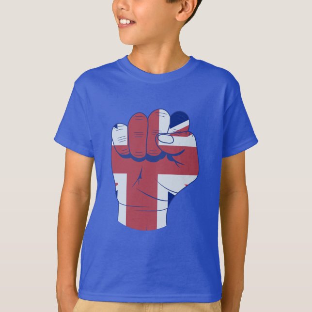 Camiseta Puño elevado británico (Anverso)
