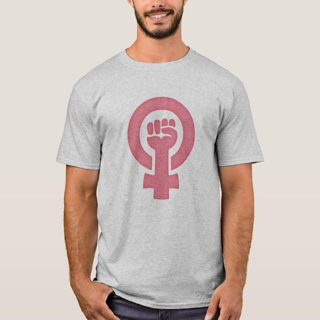 Camiseta Puño feminista (Anverso)