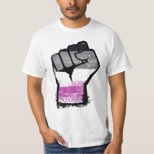 Camiseta Puño Orgullo Asexual