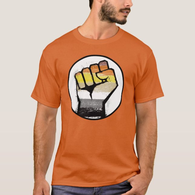 Camiseta Puño Orgullo de Oso (Anverso)