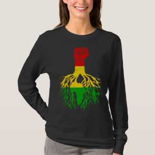 Camiseta Puño Poderoso Reina del Melanina Rey Negro África