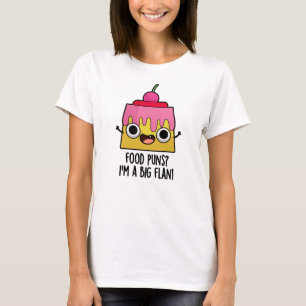 Camiseta Puns de comida - Soy un gran bollo de postre diver