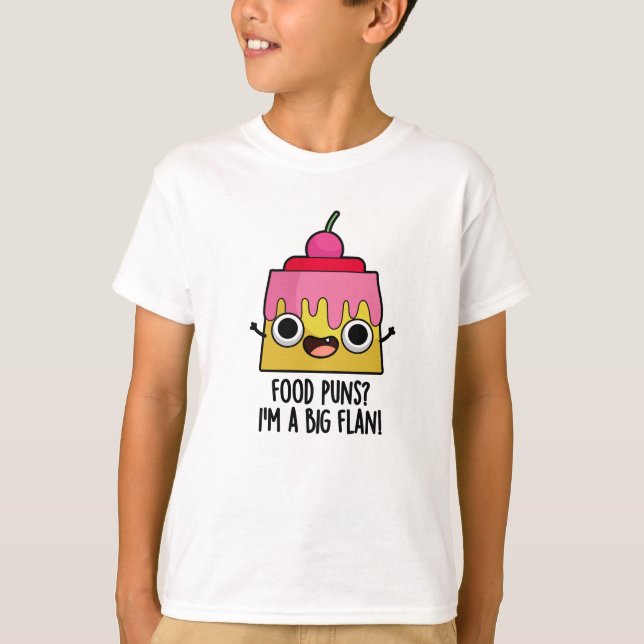 Camiseta Puns de comida - Soy un gran bollo de postre diver (Anverso)