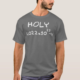 Camiseta Puns de química femeninaCarbón Moley Avogadro Mole
