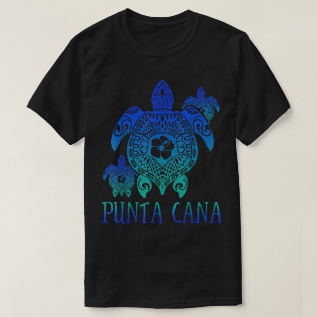 Camiseta Punta Cana 2022 Tortugas Marinas de la República D (Diseño del anverso)