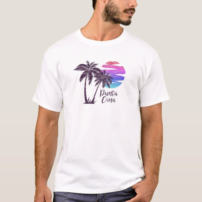 Camiseta PUNTA CANA Beach Lover Gift Spring Break Honeymoon (Anverso)