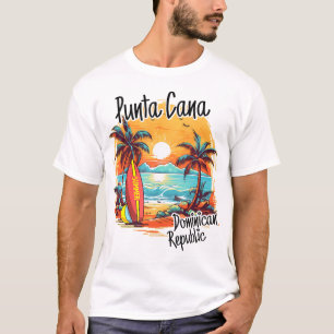 Camiseta Punta Cana Familia Dominicana Vacation Beach