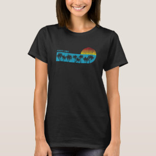 Camiseta Punta Cana Playa Palmeras Retro 70s Chicos Vintage