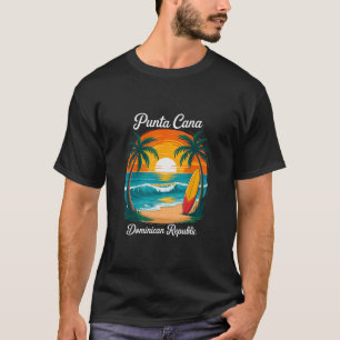 Camiseta Punta Cana República Dominicana Playa Puesta de so