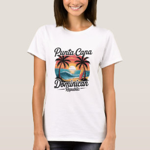 Camiseta Punta Cana República Dominicana Playa Tropical Vac