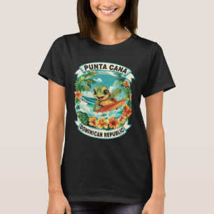 Camiseta Punta Cana República Dominicana Tortuga Marina Bon