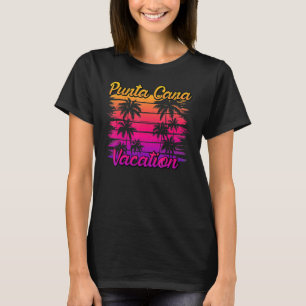 Camiseta Punta Cana Vacaciones Punta Cana Souvenirs