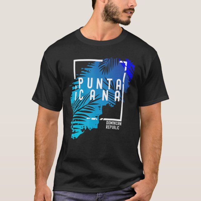 Camiseta Punta Cana Vacaciones Punta Cana Souvenirs (Anverso)