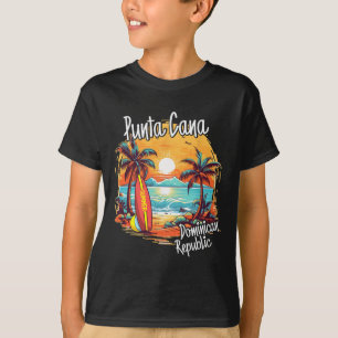 Camiseta Punta Cana Vacaciones República Dominicana Playa F