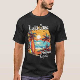 Camiseta Punta Cana Vacation Dominican Republic Beach Famil