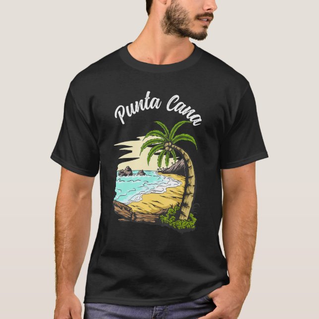 Camiseta Punta Cana vacation, Punta Cana souvenirs Dominica (Anverso)