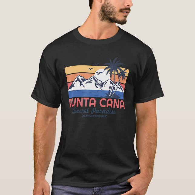 Camiseta Punta Cana vacation, Punta Cana souvenirs Dominica (Anverso)
