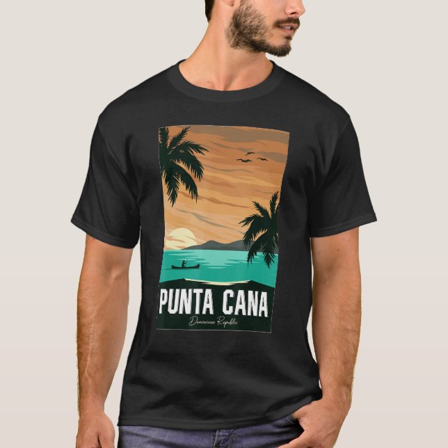 Camiseta Punta Cana vacation, Punta Cana souvenirs Dominica (Anverso)