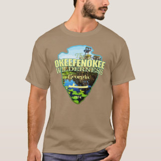 Camiseta punta de flecha de Okefenokee Wilderness