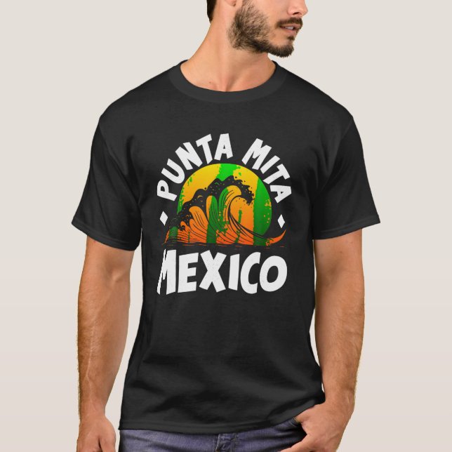 Camiseta Punta De Mita México Vacaciones en familia de vera (Anverso)
