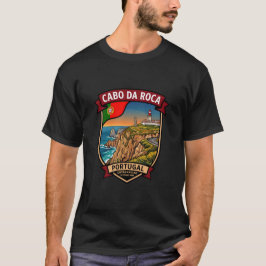 Camiseta Punta más occidental de Europa del Cabo de la Roca