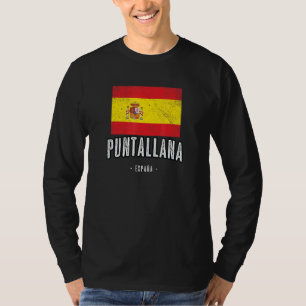 Camiseta Puntallana España ES Bandera Ciudad - Bandera Ropa