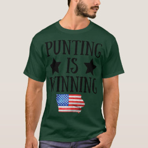 Camiseta puntear está ganando iowa