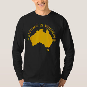 Camiseta punteo está ganando