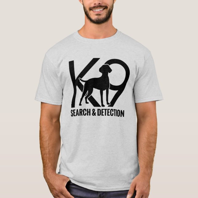 Camiseta Puntero alemán corto K-9 (Anverso)