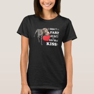 Camiseta Puntero alemán Shorthair I Didnt Fart Chiste Valen