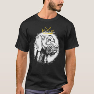 Camiseta Puntero con cable alemán y corona
