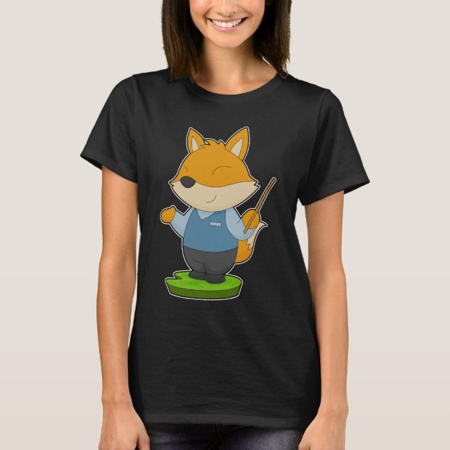 Camiseta Puntero de Maestro Zorro (Anverso)