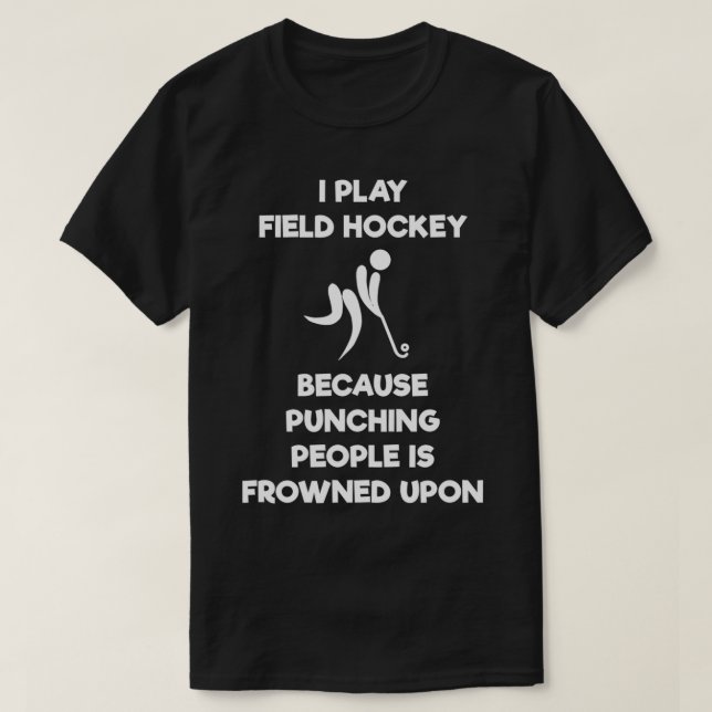 Camiseta Puntero de regalo divertido de hockey sobre hierba (Diseño del anverso)
