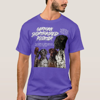 Camiseta Puntero de Shorthtransmitió alemán