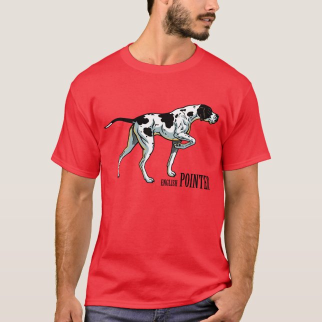 Camiseta puntero en inglés (Anverso)