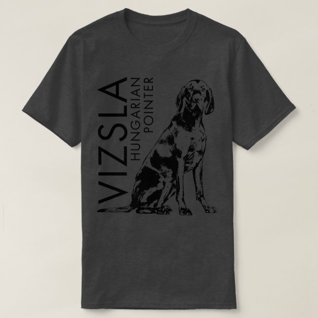 Camiseta Puntero húngaro vizsla (2) (Diseño del anverso)