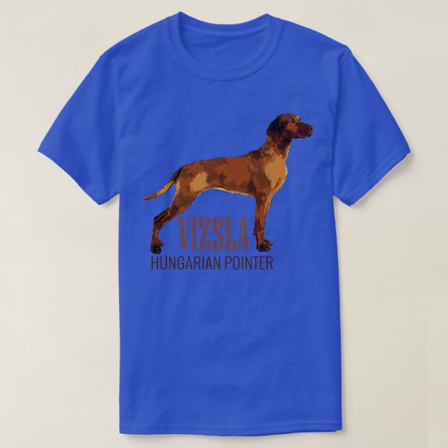 Camiseta Puntero húngaro vizsla (3) (Diseño del anverso)
