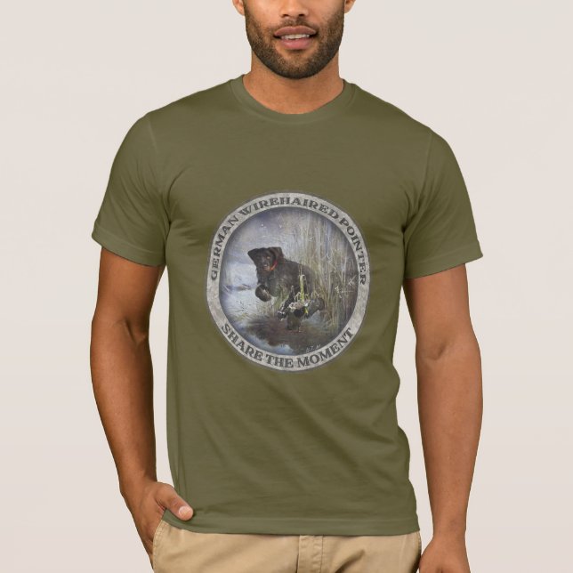 Camiseta Puntero inalámbrico alemán (Anverso)