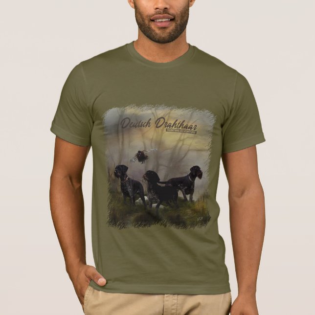 Camiseta Puntero inalámbrico alemán (Anverso)