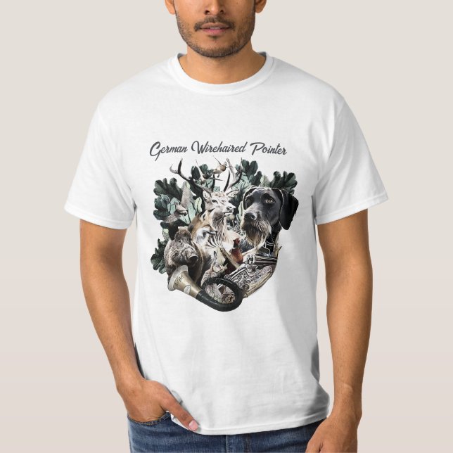 Camiseta Puntero inalámbrico alemán (Anverso)