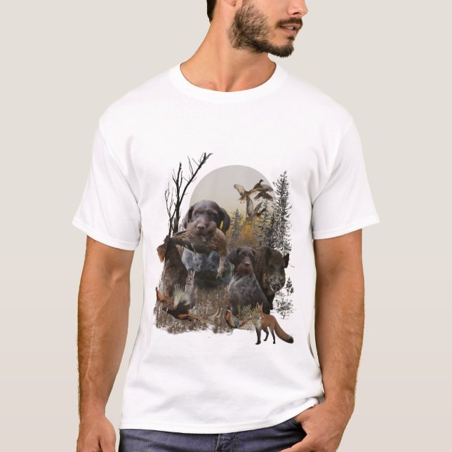 Camiseta Puntero inalámbrico alemán (Anverso)