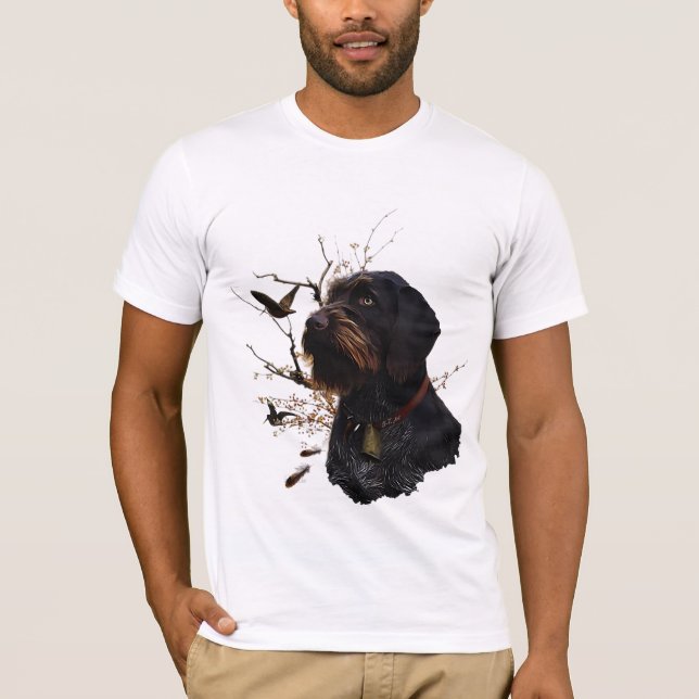 Camiseta Puntero inalámbrico alemán (Anverso)