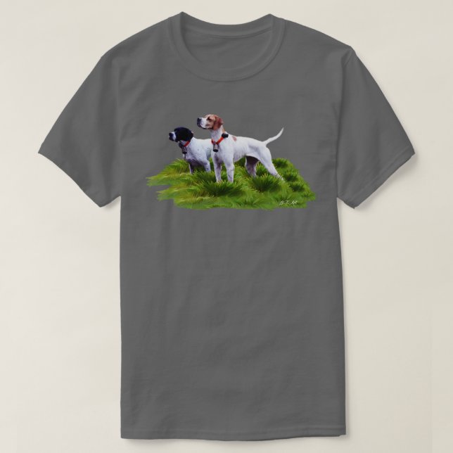 Camiseta Puntero inglés 2 (Diseño del anverso)